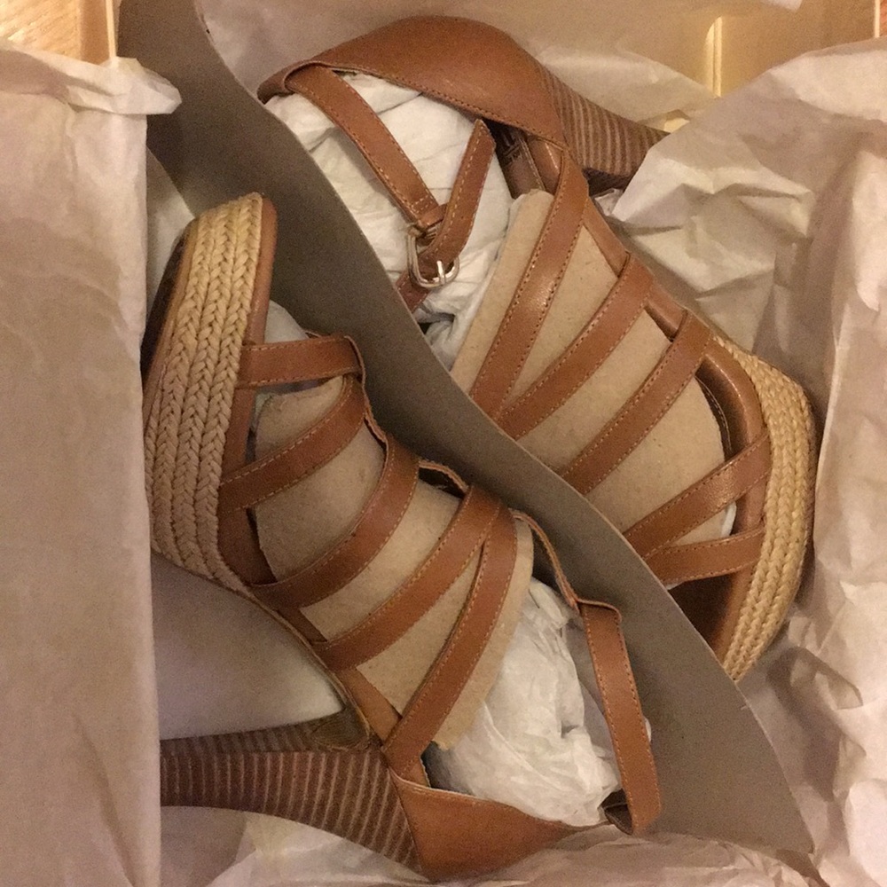 Sofft St.Larouse Sandal Heels in Luggage Color